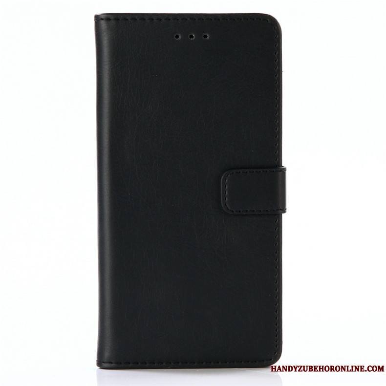 Sony Xperia 1 Ii Coque De Téléphone Protection Étui Noir Étui En Cuir Incassable Portefeuille