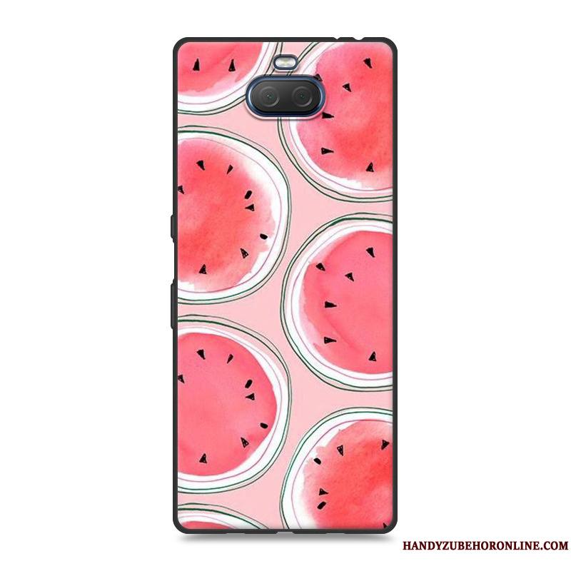 Sony Xperia 10 Coque Étui Charmant Tout Compris Tendance Protection Personnalité Net Rouge