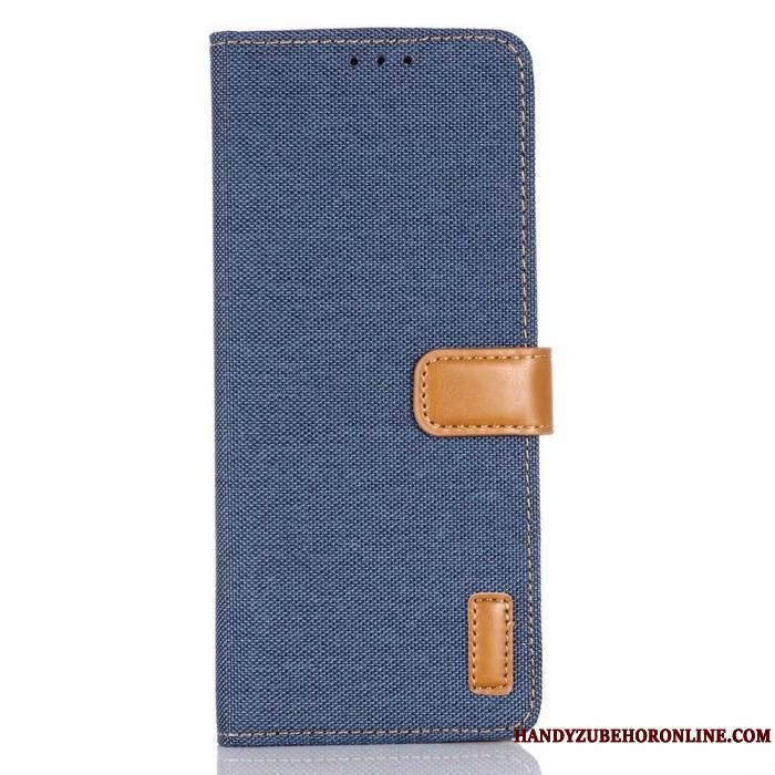 Sony Xperia 10 Ii Coque Étui Téléphone Portable Portefeuille Étui En Cuir Protection Noir Housse