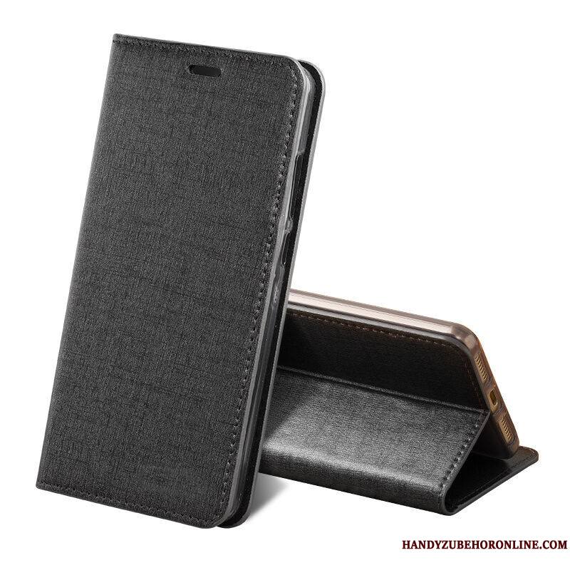 Sony Xperia 10 Plus Coque Cuir Véritable Luxe Soie Or Protection Gris Personnalisé