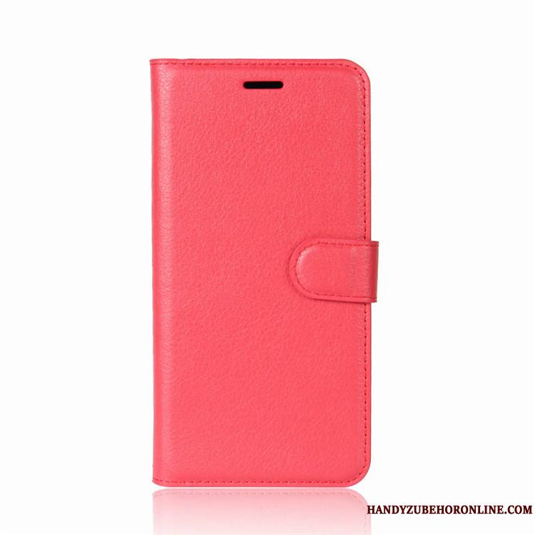 Sony Xperia 10 Plus Coque Portefeuille Housse Bleu Étui En Cuir Simple Fluide Doux Support