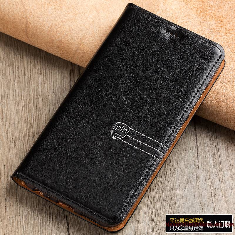 Sony Xperia 10 Plus Luxe Incassable Coque De Téléphone Cuir Véritable Housse Étui Protection