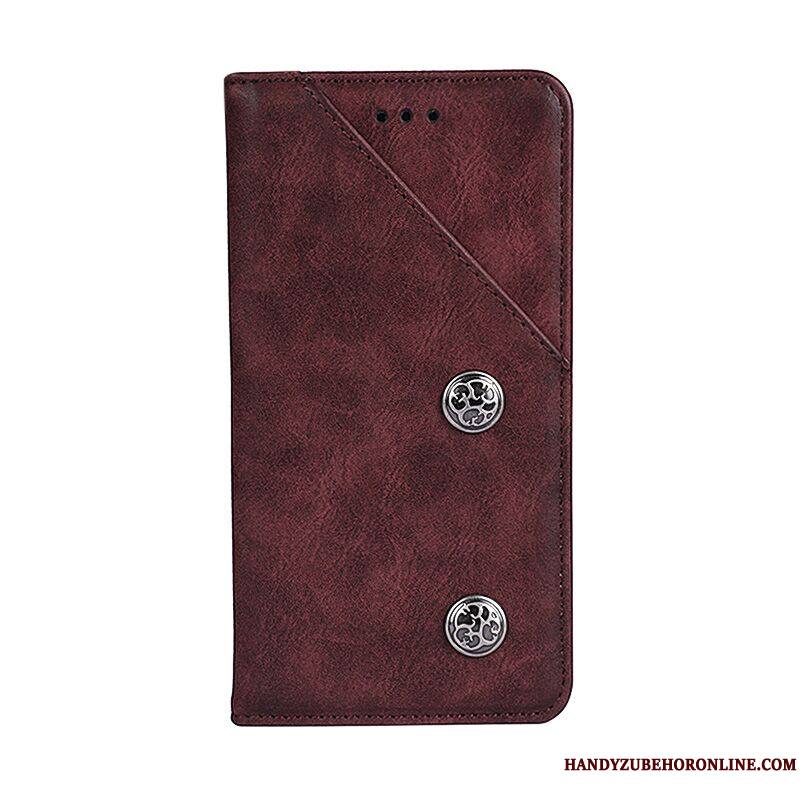 Sony Xperia 10 Plus Protection Téléphone Portable Étui En Cuir Carte Coque De Téléphone Créatif Housse