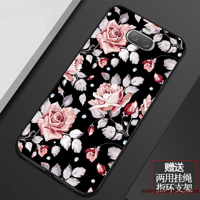 Sony Xperia 10 Plus Simple Rose Protection Étui Tout Compris Coque De Téléphone Fleur