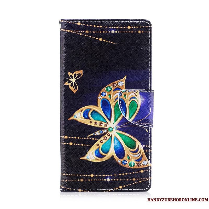 Sony Xperia 10 Plus Étui Protection Coque De Téléphone Peinture Étui En Cuir Housse Multicolore