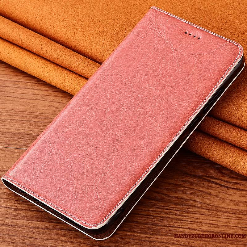 Sony Xperia 5 Fluide Doux Étui En Cuir Tout Compris Incassable Protection Rose Coque