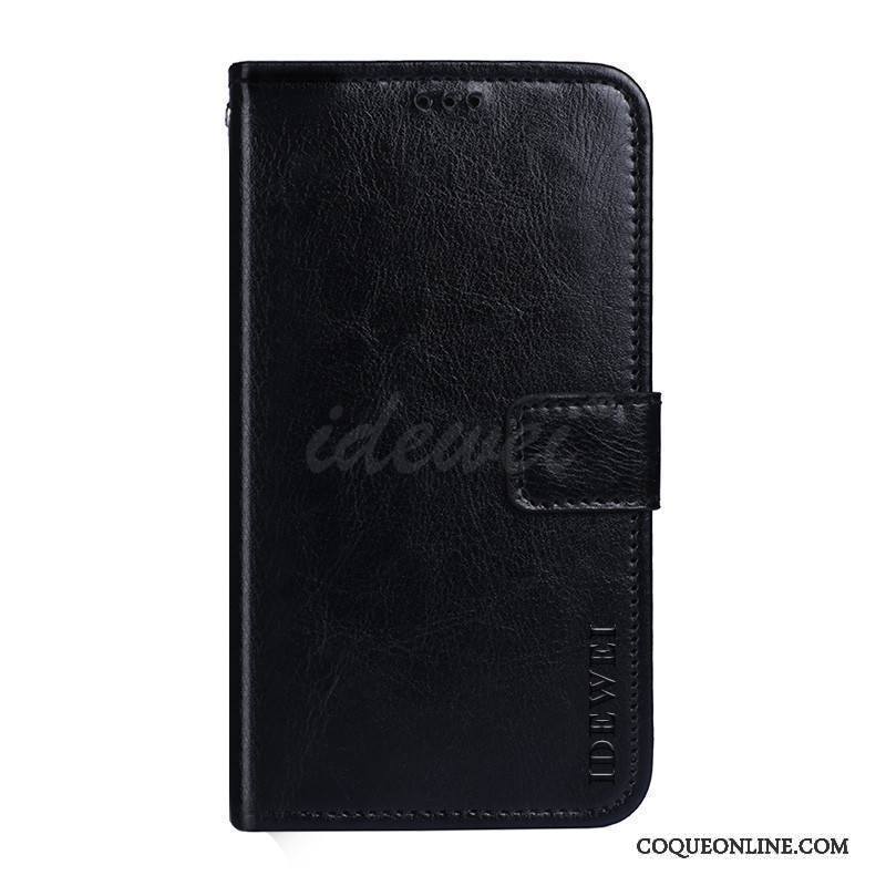 Sony Xperia C5 Ultra Dual Coque Housse Étui Bleu Portefeuille Protection Carte Téléphone Portable