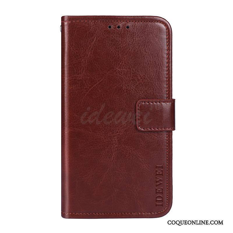 Sony Xperia C5 Ultra Dual Coque Housse Étui Bleu Portefeuille Protection Carte Téléphone Portable