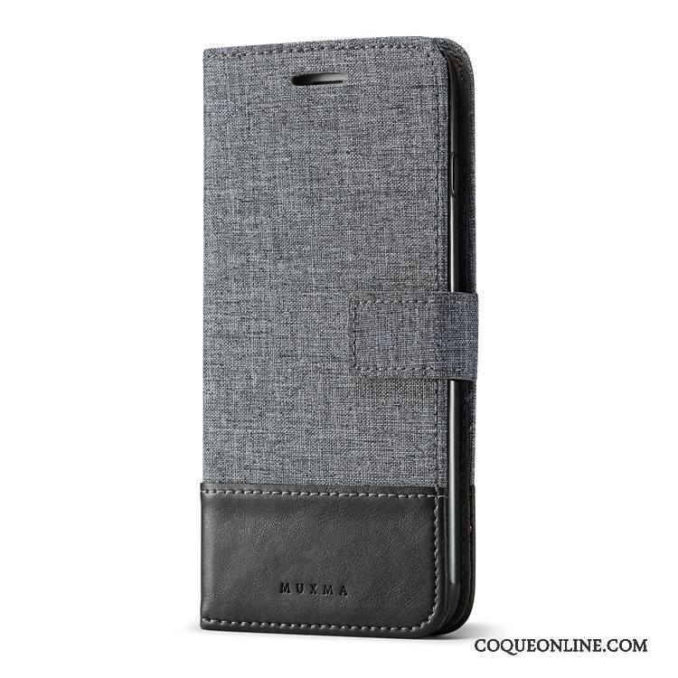 Sony Xperia L1 Épissure Denim Coque De Téléphone Carte Étui En Cuir Modèle Fleurie Support