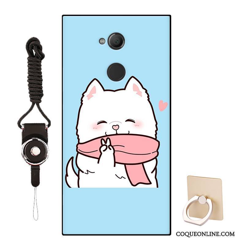 Sony Xperia L2 Dessin Animé Fluide Doux Personnalisé Créatif Modèle Coque De Téléphone Rose