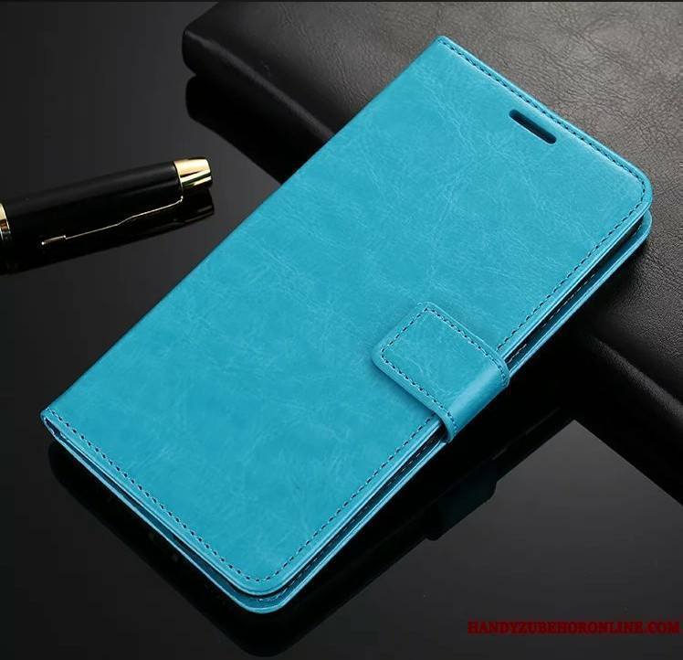 Sony Xperia L3 Portefeuille Étui En Cuir Fluide Doux Coque De Téléphone Protection Housse Silicone