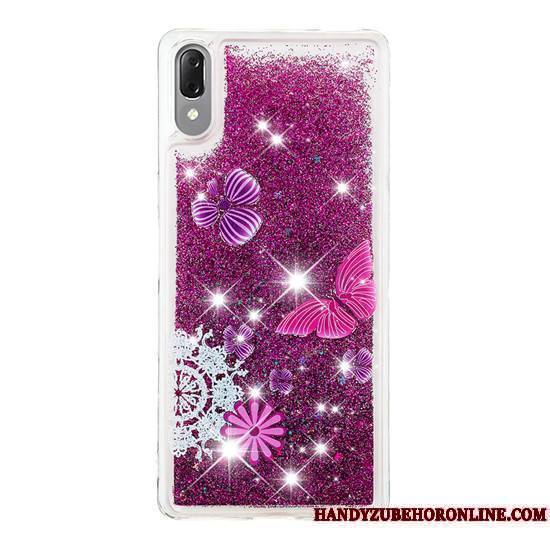 Sony Xperia L3 Quicksand Coque De Téléphone Créatif Téléphone Portable Ballon Étui Incassable