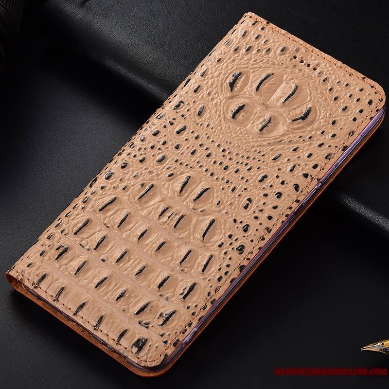 Sony Xperia L3 Étui En Cuir Housse Tout Compris Coque De Téléphone Crocodile Protection Bleu