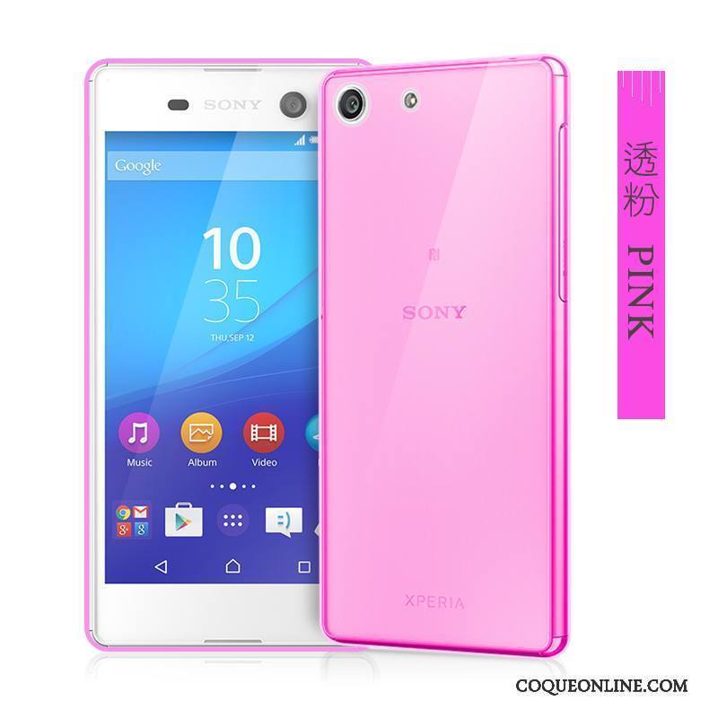 Sony Xperia M5 Dual Coque Silicone Étui Transparent Légère Protection Téléphone Portable Grand