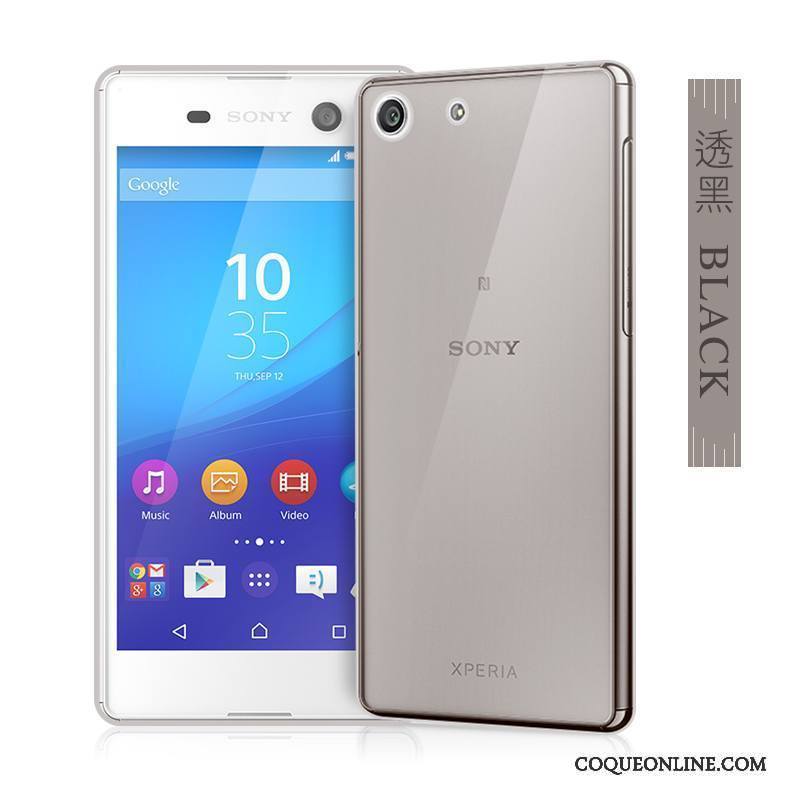 Sony Xperia M5 Dual Coque Silicone Étui Transparent Légère Protection Téléphone Portable Grand