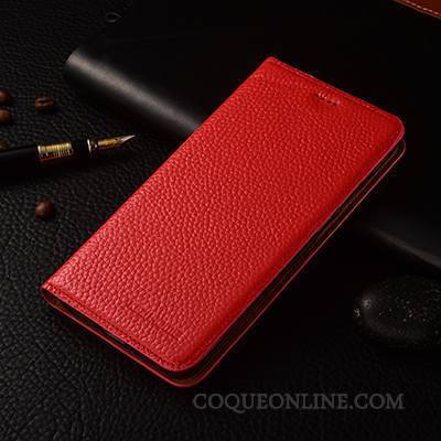 Sony Xperia M5 Dual Incassable Étui Cuir Véritable Étui En Cuir Business Rose Coque De Téléphone