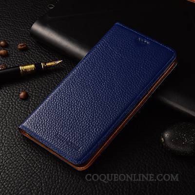 Sony Xperia M5 Dual Incassable Étui Cuir Véritable Étui En Cuir Business Rose Coque De Téléphone