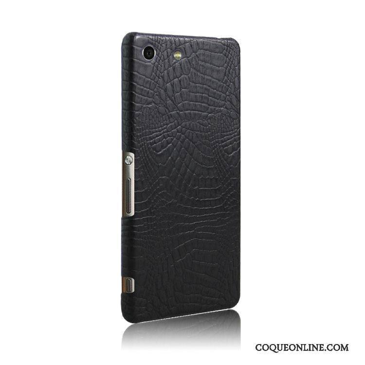 Sony Xperia M5 Dual Protection Crocodile Modèle Blanc Cuir Coque De Téléphone Étui En Cuir Nouveau