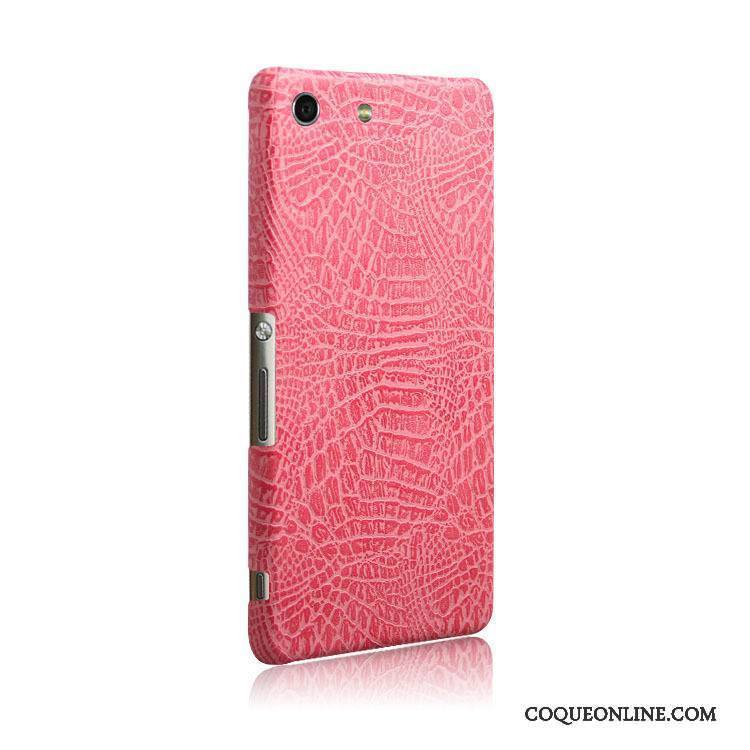 Sony Xperia M5 Dual Protection Crocodile Modèle Blanc Cuir Coque De Téléphone Étui En Cuir Nouveau