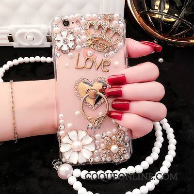 Sony Xperia M5 Dual Strass Tendance Coque De Téléphone Étui Incassable Protection Rose