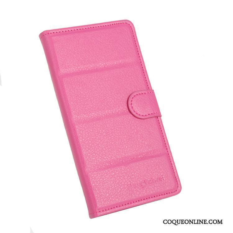 Sony Xperia T2 Étui En Cuir Protection Violet Coque Incassable Noir Modèle Fleurie