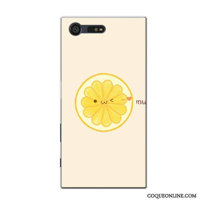 Sony Xperia X Compact Coque De Téléphone Frais Silicone Citron Petit Tout Compris Pastèque