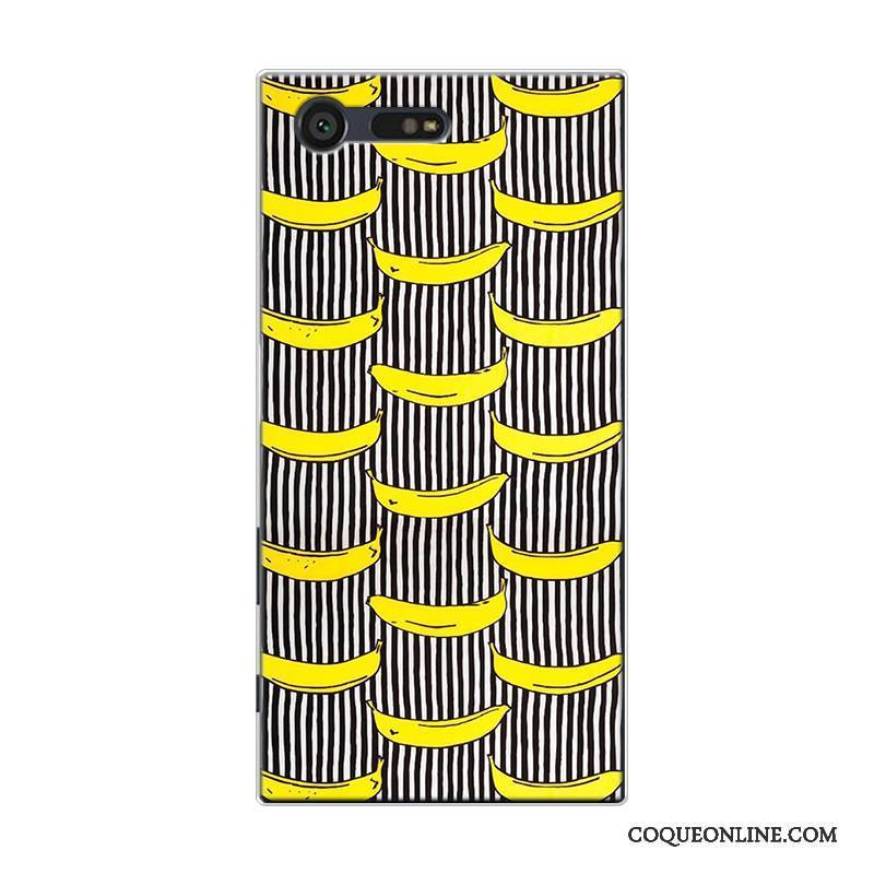 Sony Xperia X Compact Coque De Téléphone Frais Silicone Citron Petit Tout Compris Pastèque