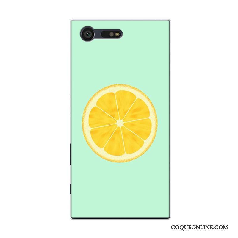 Sony Xperia X Compact Coque De Téléphone Frais Silicone Citron Petit Tout Compris Pastèque