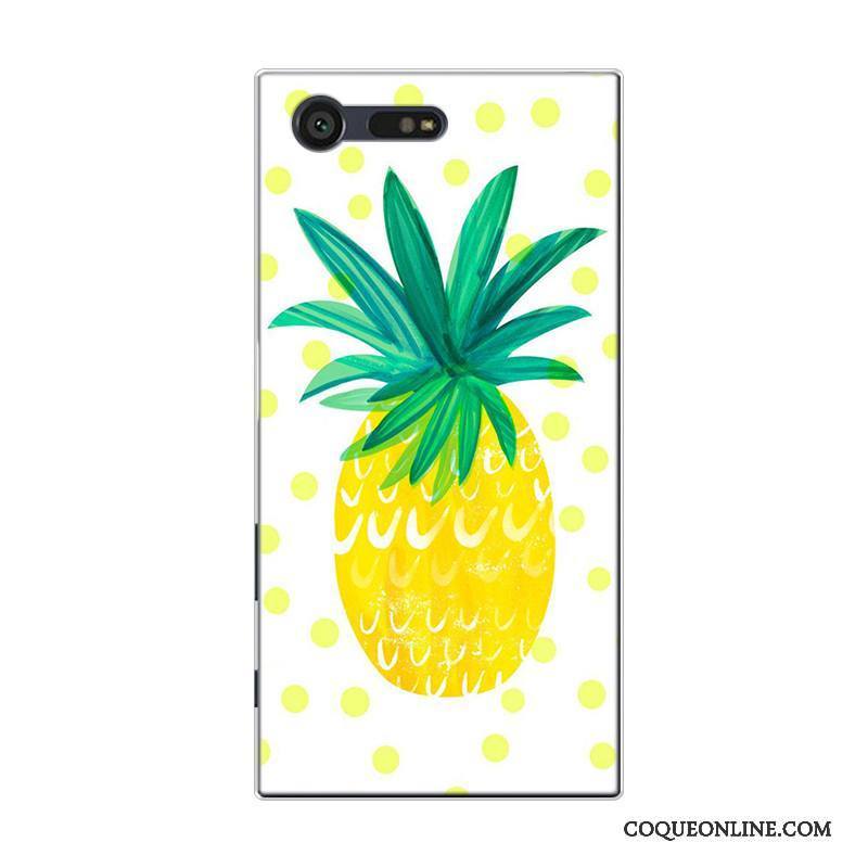 Sony Xperia X Compact Coque De Téléphone Frais Silicone Citron Petit Tout Compris Pastèque