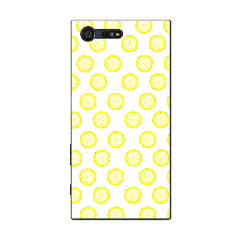 Sony Xperia X Compact Coque Tout Compris Petit Frais Silicone Bleu Fruit Pastèque