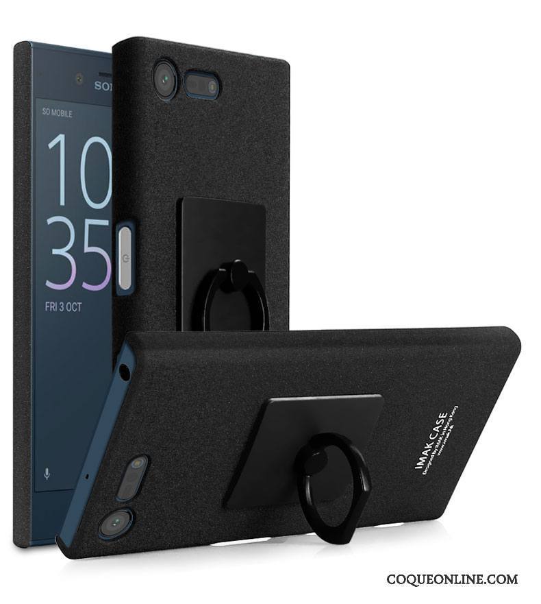 Sony Xperia X Compact Couleur Support Anneau Étui Bleu Coque De Téléphone