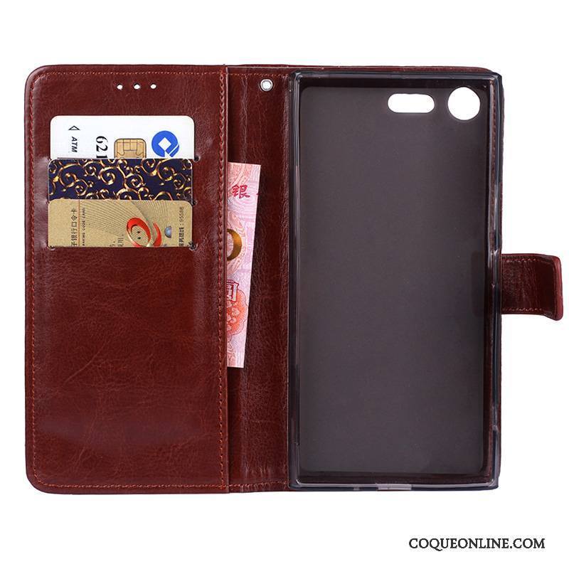 Sony Xperia X Compact Housse Étui Protection Coque De Téléphone Étui En Cuir