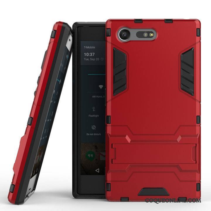 Sony Xperia X Compact Téléphone Portable Protection Incassable Étui Coque Gris De Téléphone
