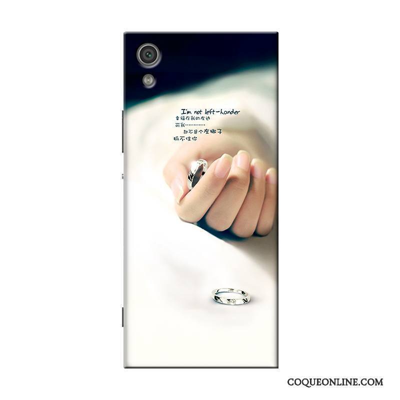 Sony Xperia X Coque Silicone Téléphone Portable Fluide Doux Dessin Animé Blanc Support Transparent