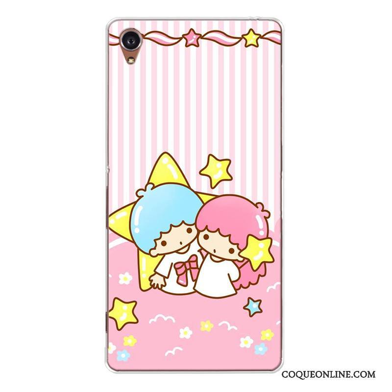 Sony Xperia Xa Charmant Fluide Doux Coque De Téléphone Bleu Dessin Animé Étoile Incassable