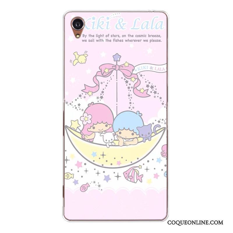 Sony Xperia Xa Charmant Fluide Doux Coque De Téléphone Bleu Dessin Animé Étoile Incassable