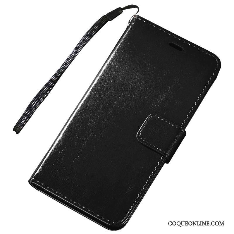 Sony Xperia Xa Housse Coque De Téléphone Étui En Cuir Noir Protection Portefeuille