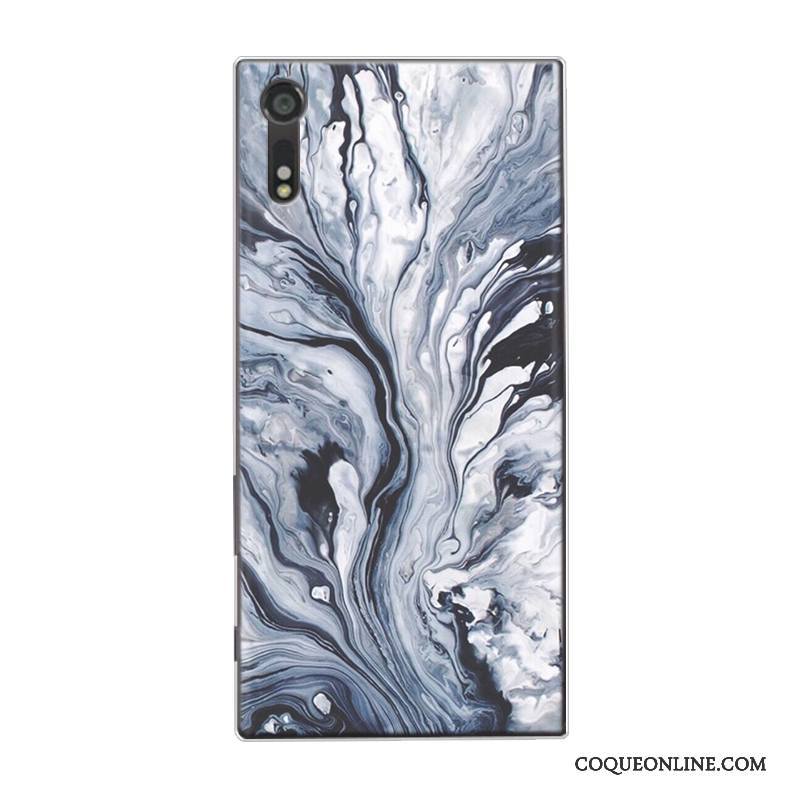 Sony Xperia Xa Ultra Étui Silicone Modèle Fleurie Grand Coque De Téléphone Vintage Simple