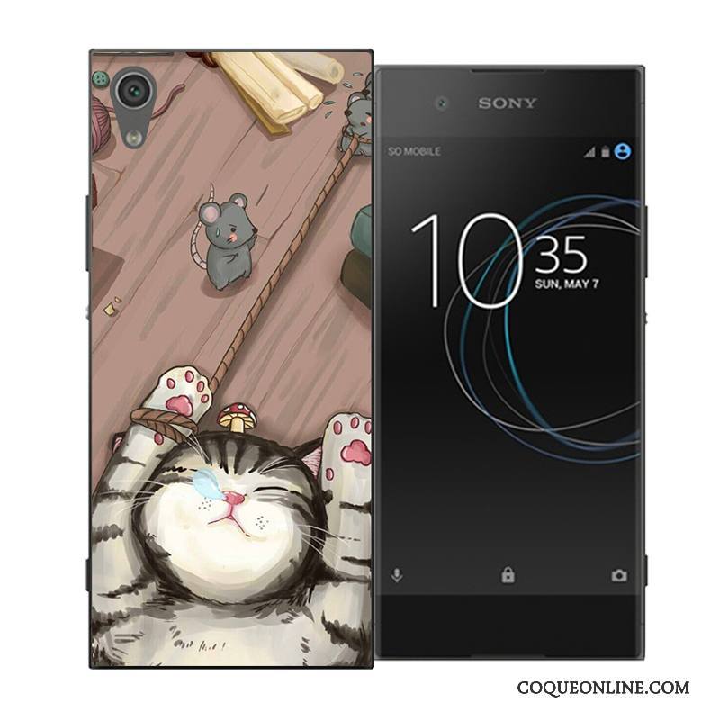 Sony Xperia Xa1 Coque De Téléphone Difficile Personnalité Protection Dessin Animé Incassable Tendance