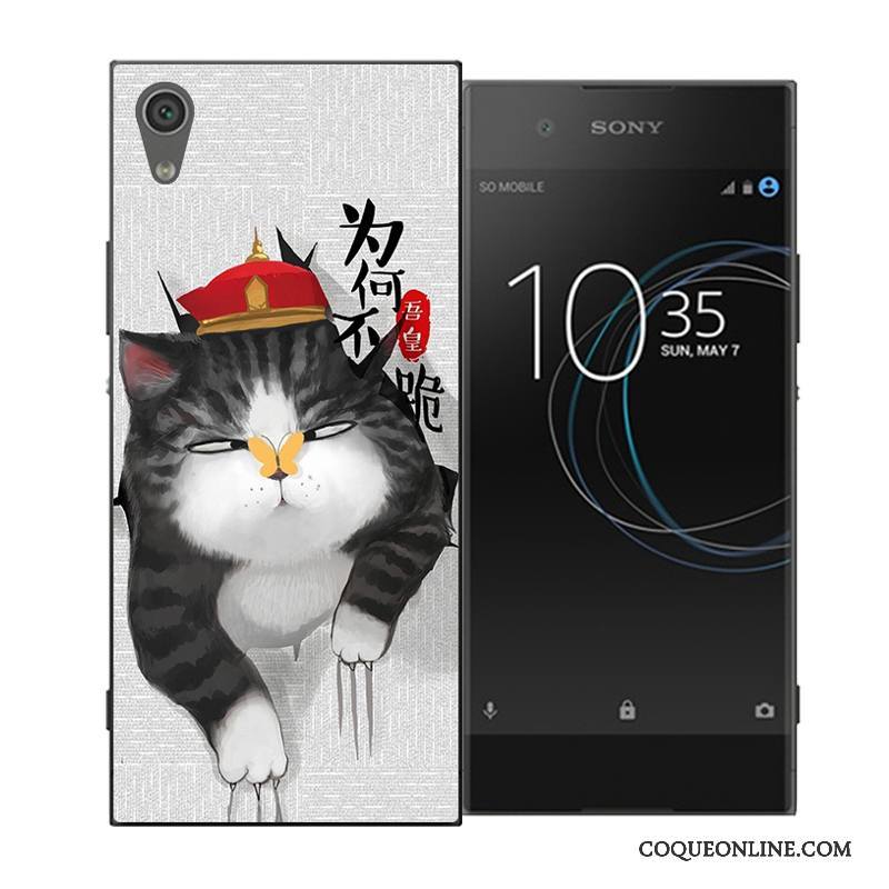 Sony Xperia Xa1 Coque De Téléphone Difficile Personnalité Protection Dessin Animé Incassable Tendance