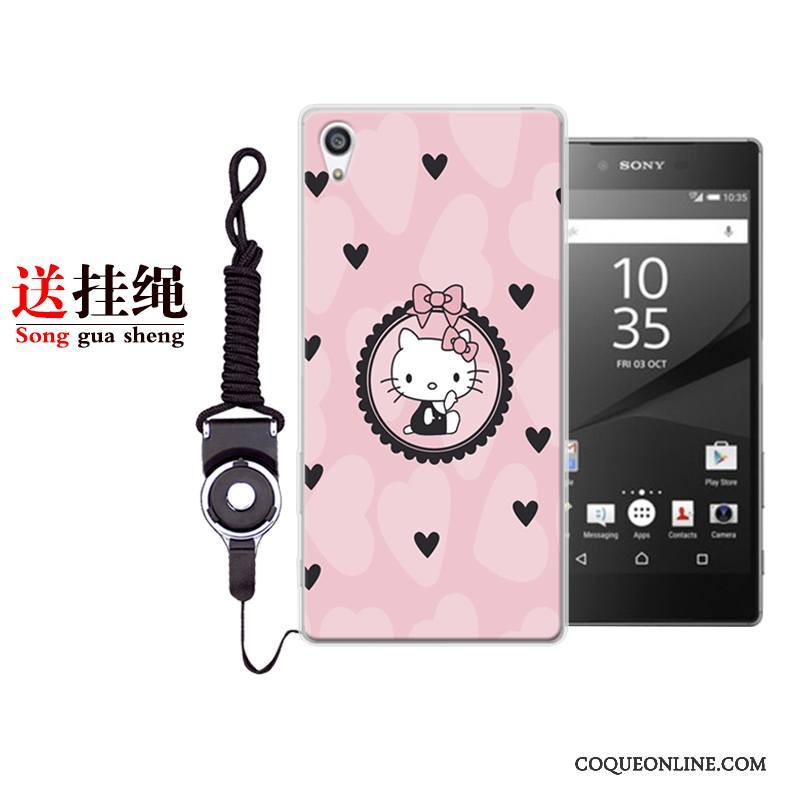 Sony Xperia Xa1 Plus Coque De Téléphone Incassable Personnalité Dessin Animé Étui Fluide Doux Bleu