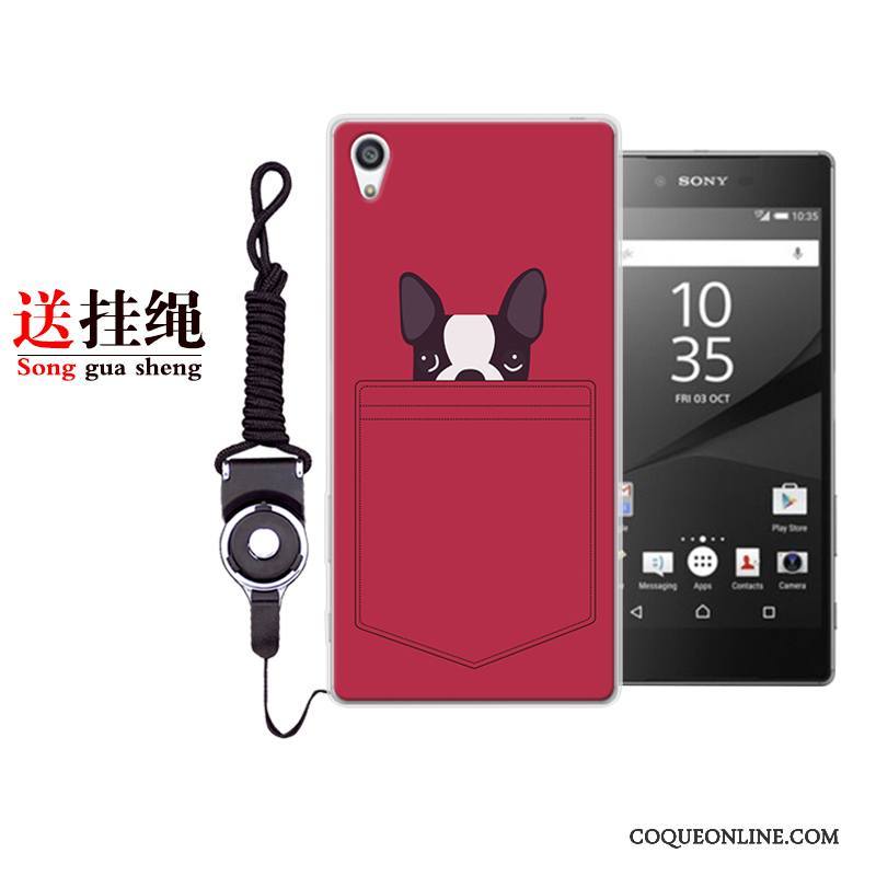 Sony Xperia Xa1 Plus Coque De Téléphone Incassable Personnalité Dessin Animé Étui Fluide Doux Bleu