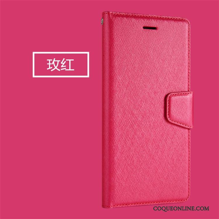 Sony Xperia Xa1 Plus Coque Support Tout Compris Clamshell Soie Mulberry Rouge Modèle Fleurie Portefeuille