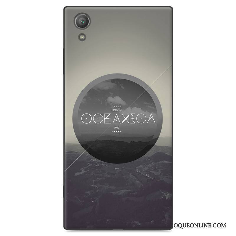 Sony Xperia Xa1 Plus Dessin Animé Étui Protection Rouge Silicone Coque De Téléphone Fluide Doux