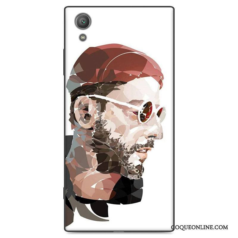 Sony Xperia Xa1 Plus Tout Compris Fluide Doux Amoureux Coque Étui Peinture Protection