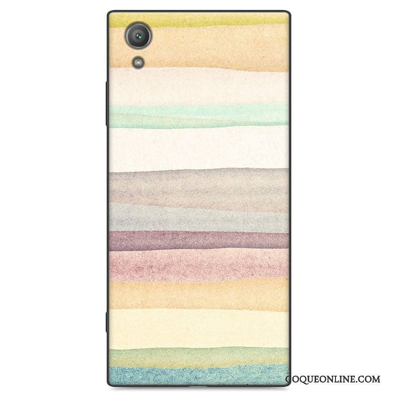 Sony Xperia Xa1 Plus Étui Fluide Doux Coque De Téléphone Protection Incassable Dessin Animé Bleu