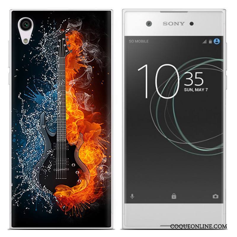 Sony Xperia Xa1 Ultra Téléphone Portable Fluide Doux Coque Très Mince Mois Multicolore Pu