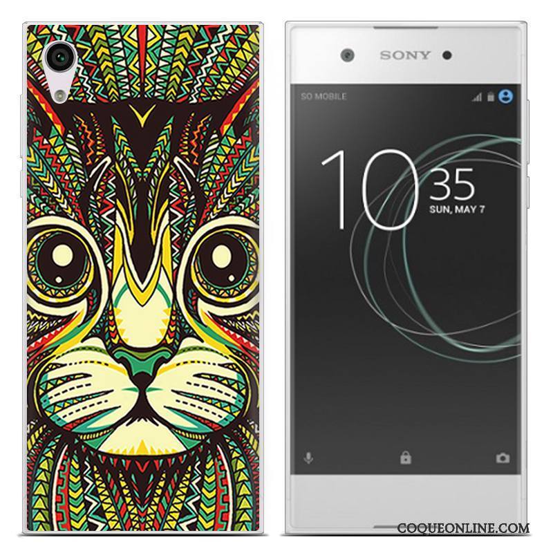 Sony Xperia Xa1 Ultra Téléphone Portable Fluide Doux Coque Très Mince Mois Multicolore Pu