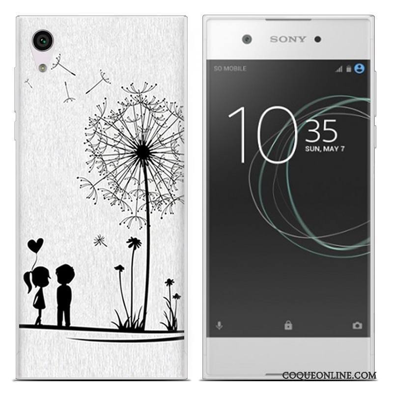 Sony Xperia Xa1 Ultra Téléphone Portable Fluide Doux Coque Très Mince Mois Multicolore Pu