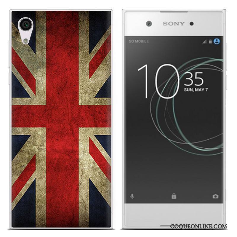 Sony Xperia Xa1 Ultra Téléphone Portable Fluide Doux Coque Très Mince Mois Multicolore Pu